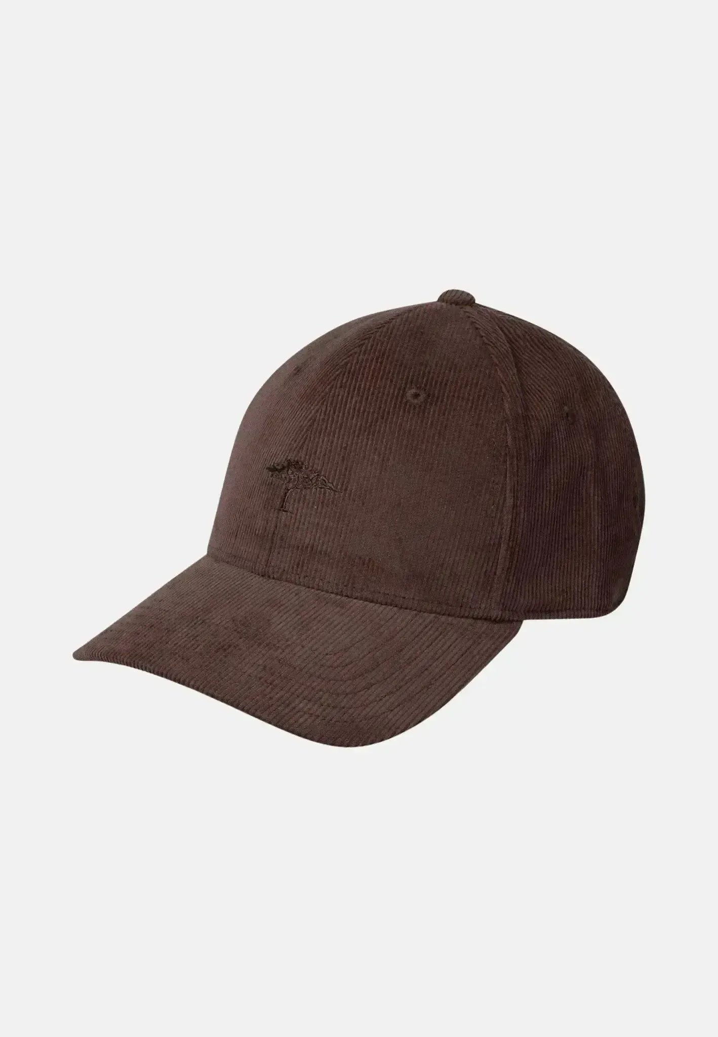 FYNCH-HATTON-Fynch-Hatton Cotton Corduroy Baseball Cap Dark Chocolate-NORTHERN THREADS DESIGNER MENSWEAR