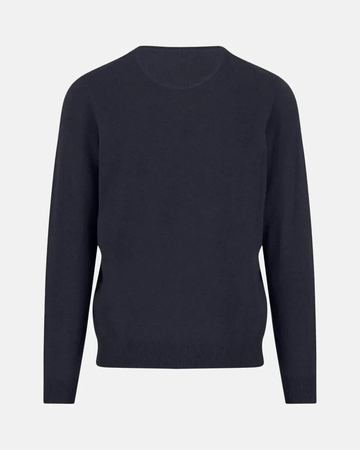 FYNCH-HATTON-FYNCH-HATTON MERINO WOOL CASHMERE V-NECK KNIT NAVY-NORTHERN THREADS DESIGNER MENSWEAR