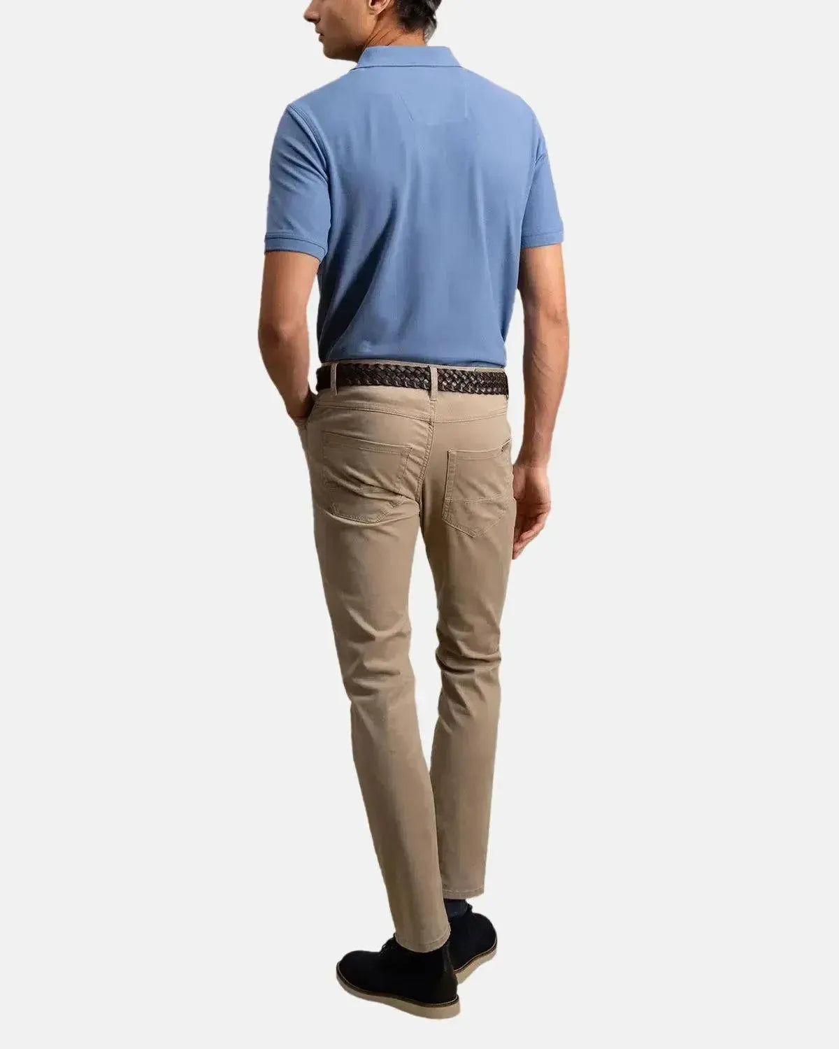 FYNCH-HATTON-FYNCH-HATTON SOFT COTTON POLO SHIRT PACIFIC-NORTHERN THREADS DESIGNER MENSWEAR