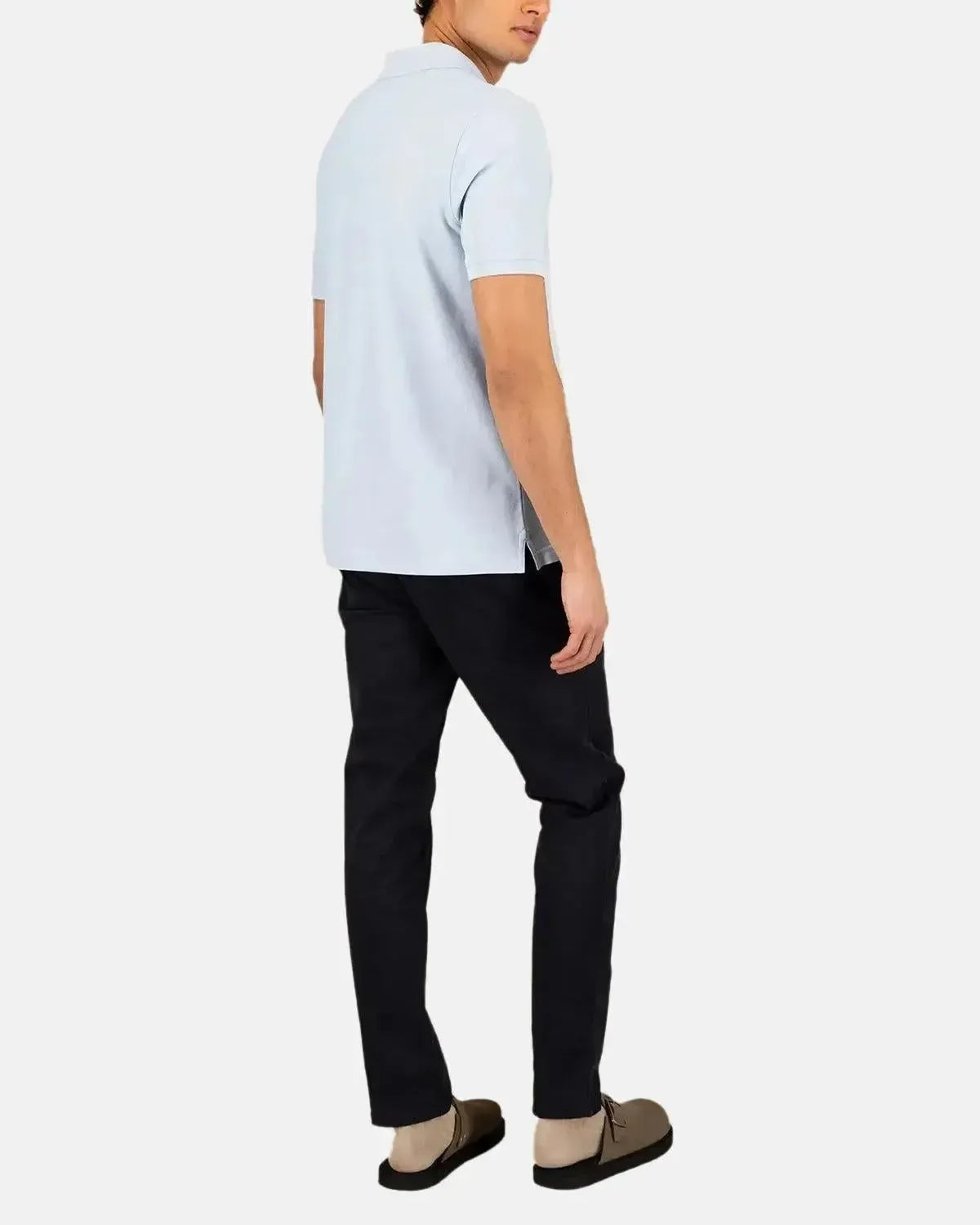 FYNCH-HATTON-FYNCH-HATTON SOFT COTTON POLO SHIRT SUMMER BREEZE-NORTHERN THREADS DESIGNER MENSWEAR