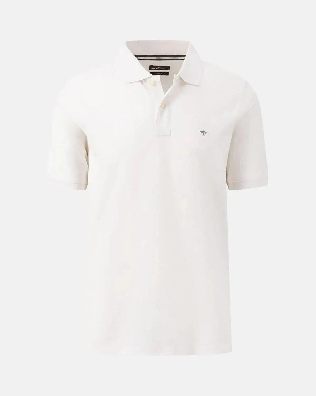 FYNCH-HATTON-FYNCH-HATTON SOFT COTTON POLO SHIRT WHITE-NORTHERN THREADS DESIGNER MENSWEAR