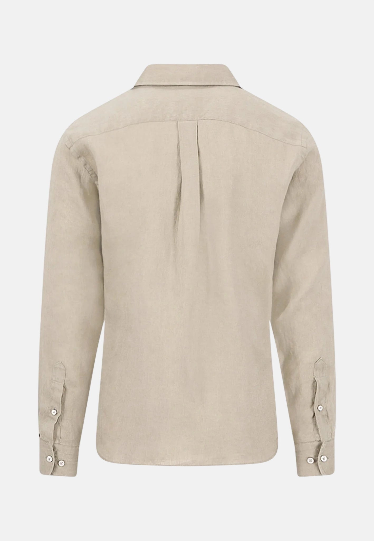 Fynch - Hatton Kent Collar Pure Linen Shirt Sand - northern threads