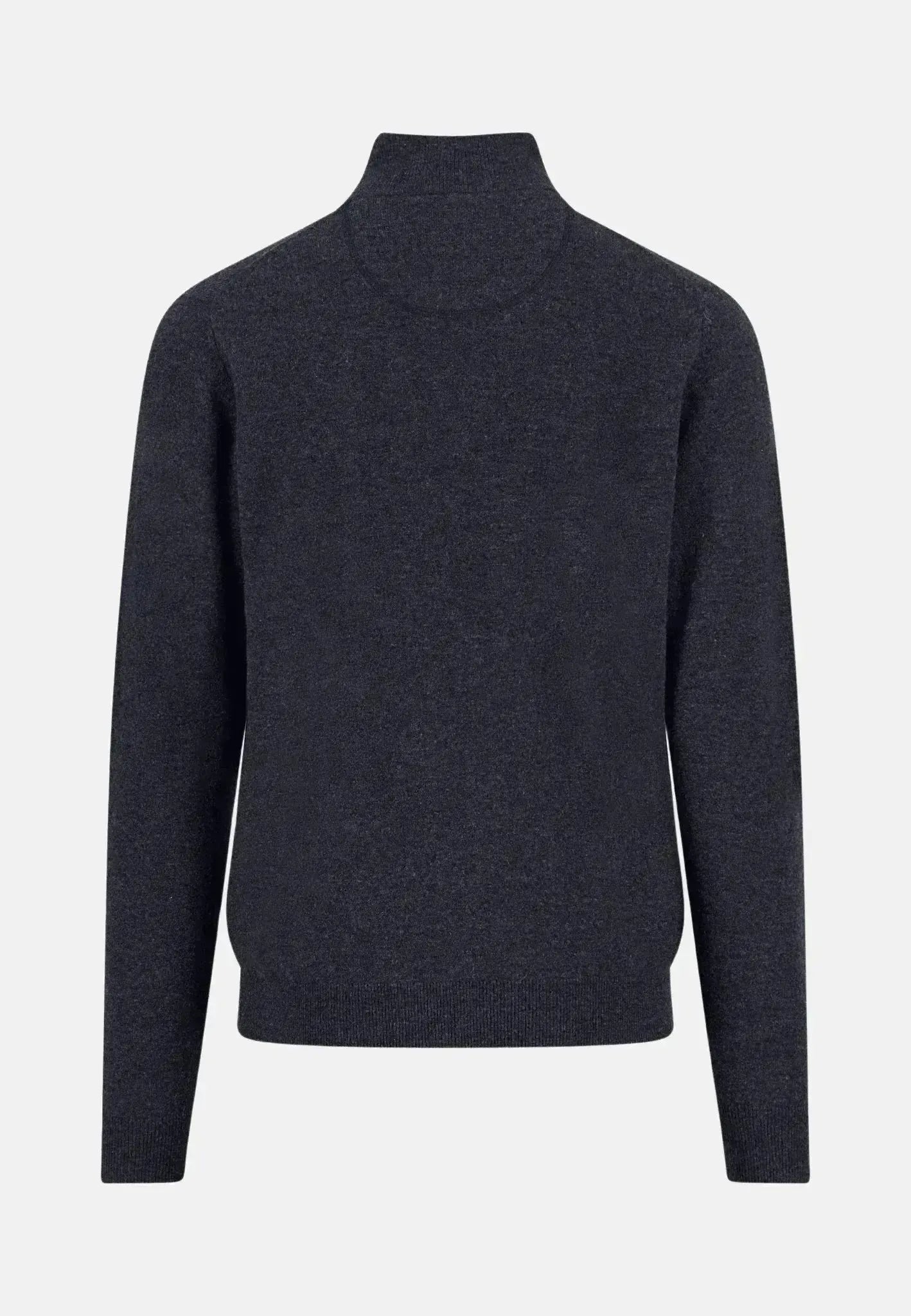 Fynch - Hatton Pure Lambswool 1/4 Zip Knit Navy - northern threads