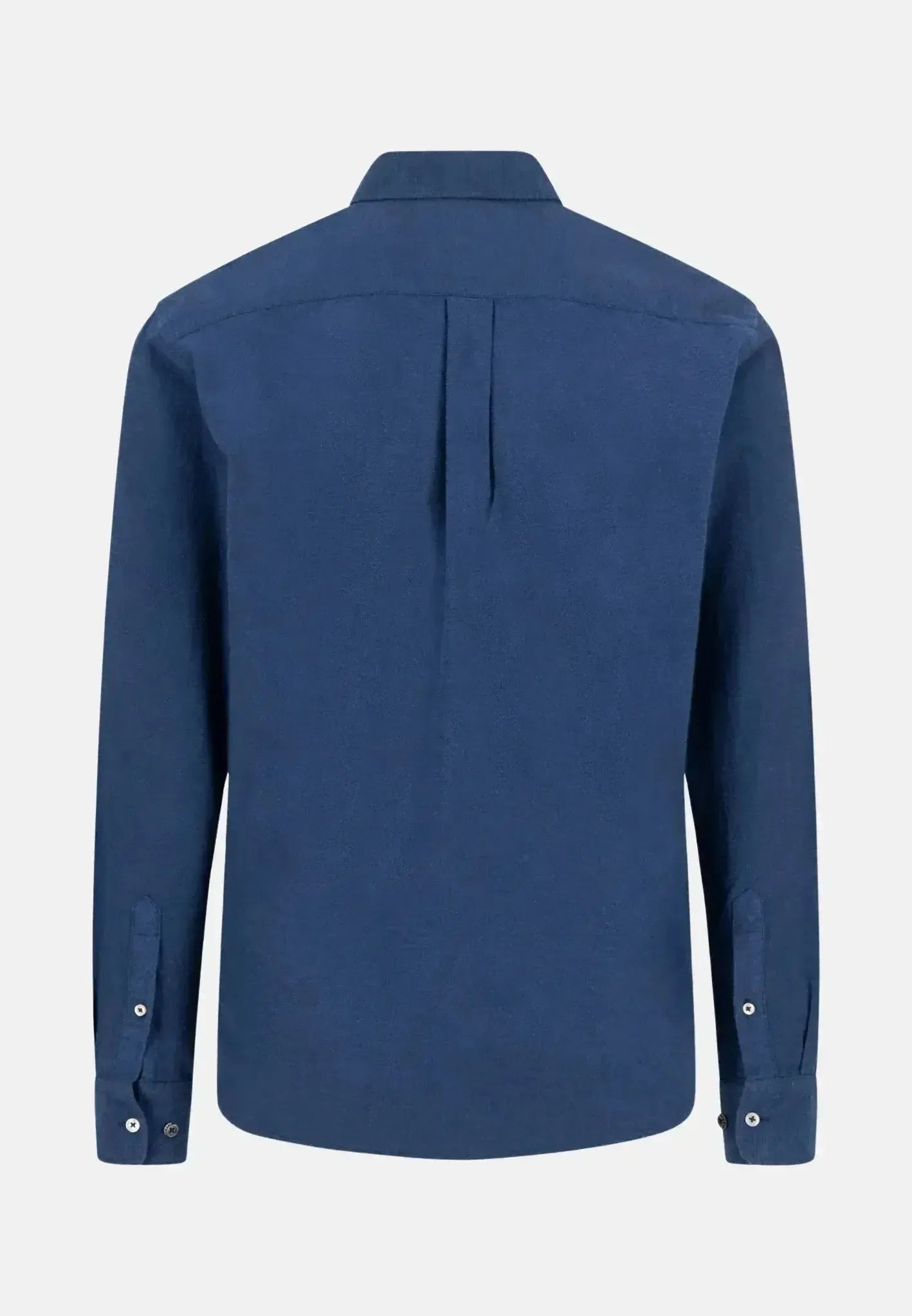 Fynch - Hatton Winter Solid Button Down Shirt Navy - northern threads