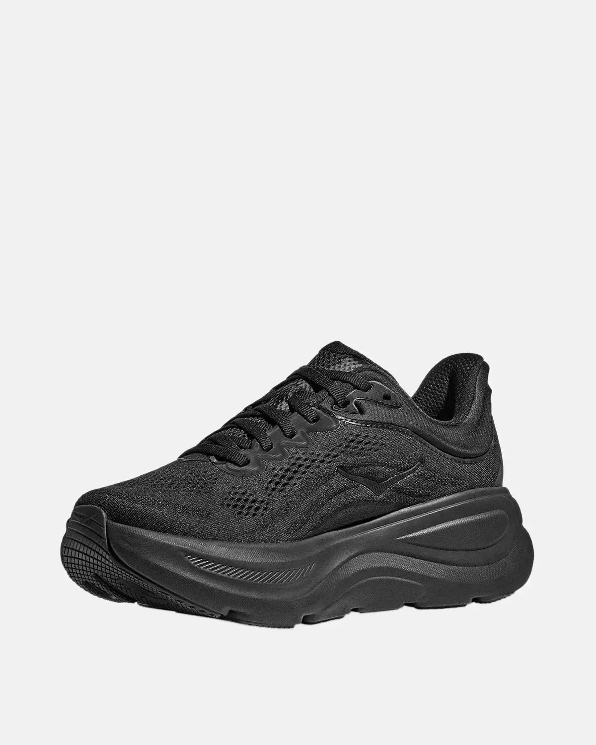 Hoka Bondi 9 Trainers Black Black | Northern Threads Designer Menswear