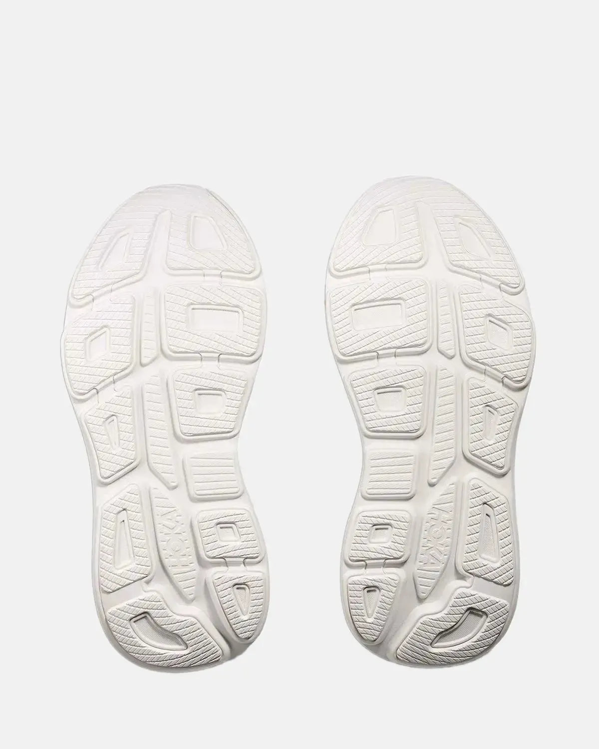 HOKA BONDI 9 TRAINERS WHITE WHITE - HOKA-1162011-WWH-7.5 - northern threads uk