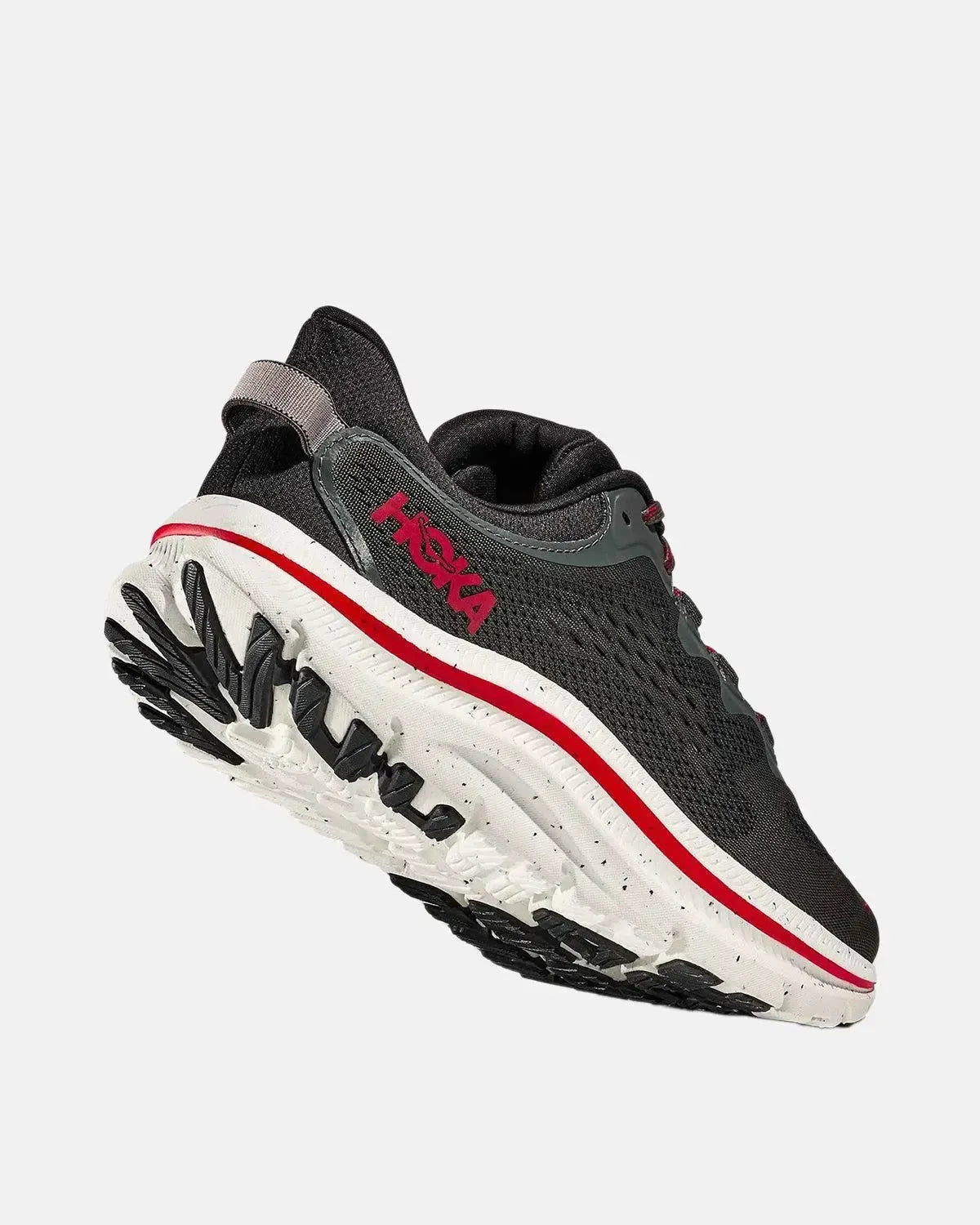 HOKA-HOKA KAWANA 2 TRAINERS ASPHALT GREY CARBON BLACK-NORTHERN THREADS DESIGNER MENSWEAR