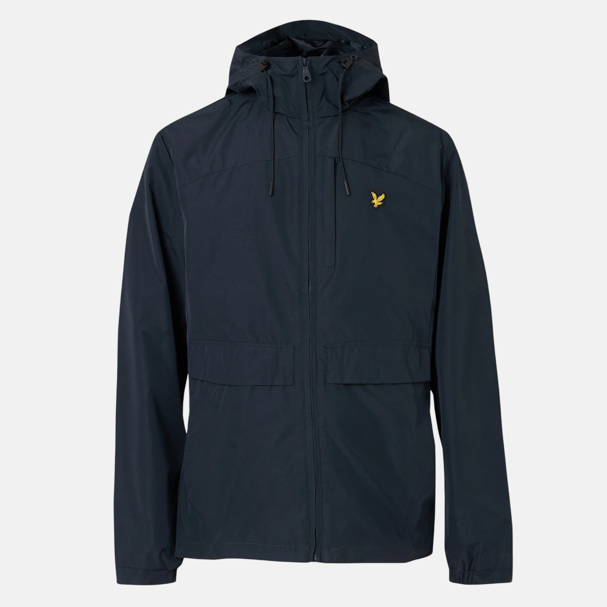 Lyle & Scott Lightweight Hooded Jacket Dark Navy - SPR1082-M - northern threads uk