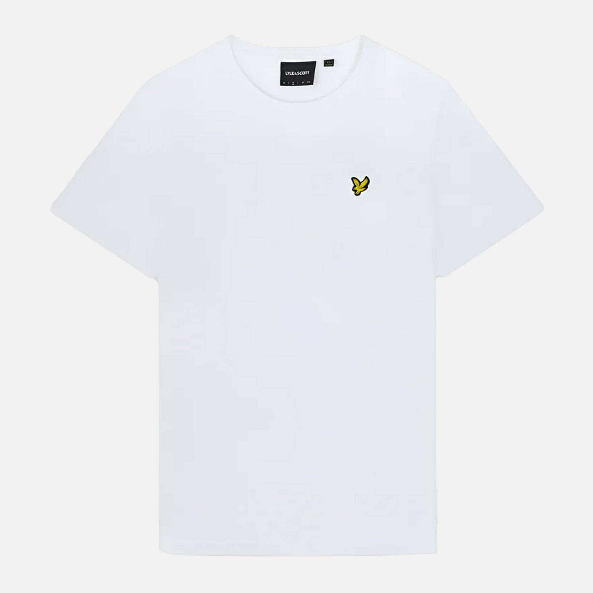 Lyle & Scott Plain T-Shirt White - SPR1089-M - northern threads uk