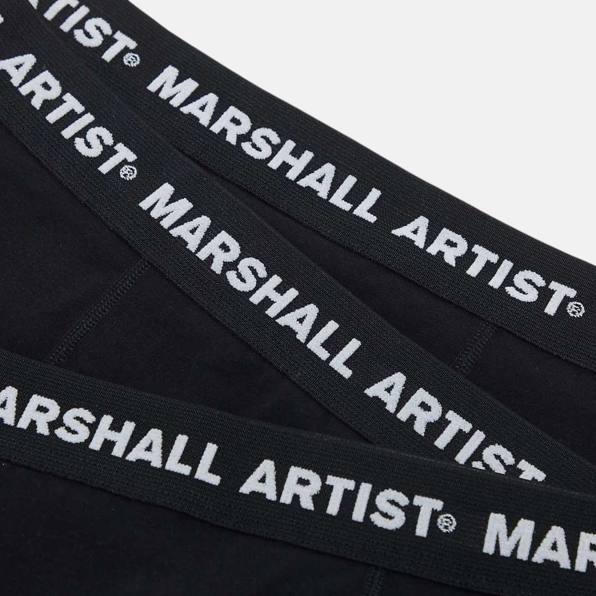 Marshall Artist 3 Pack Boxer Shorts Black | Northern Threads Designer Menswear