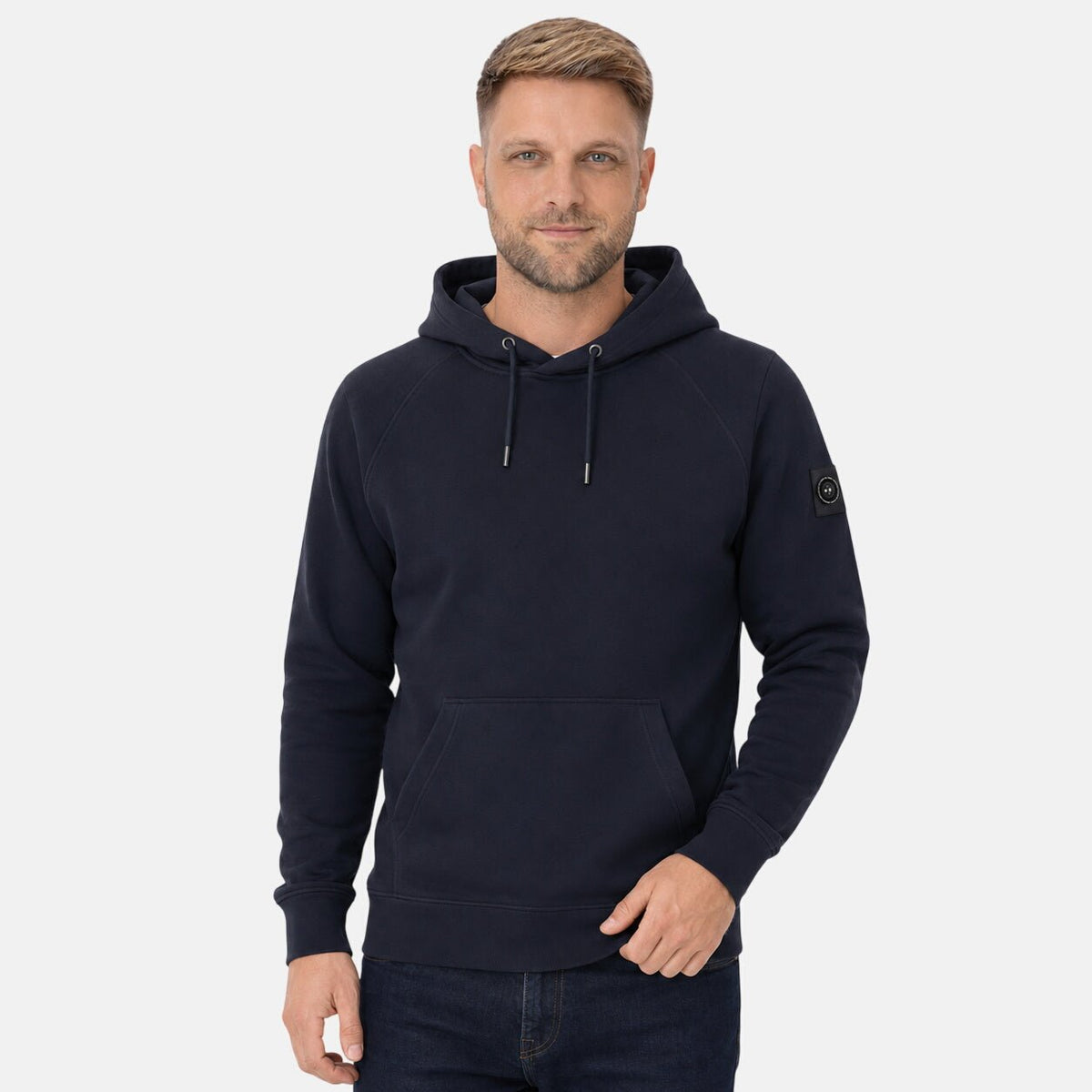 Marshall Artist Siren OTH Hoodie Navy | Northern Threads Designer Menswear