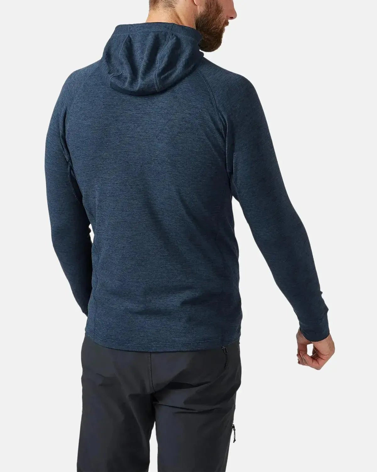 RAB NEXUS ZIP HOODED FLEECE DEEP INK - RAB-QFF-70-DIK-M - northern threads uk