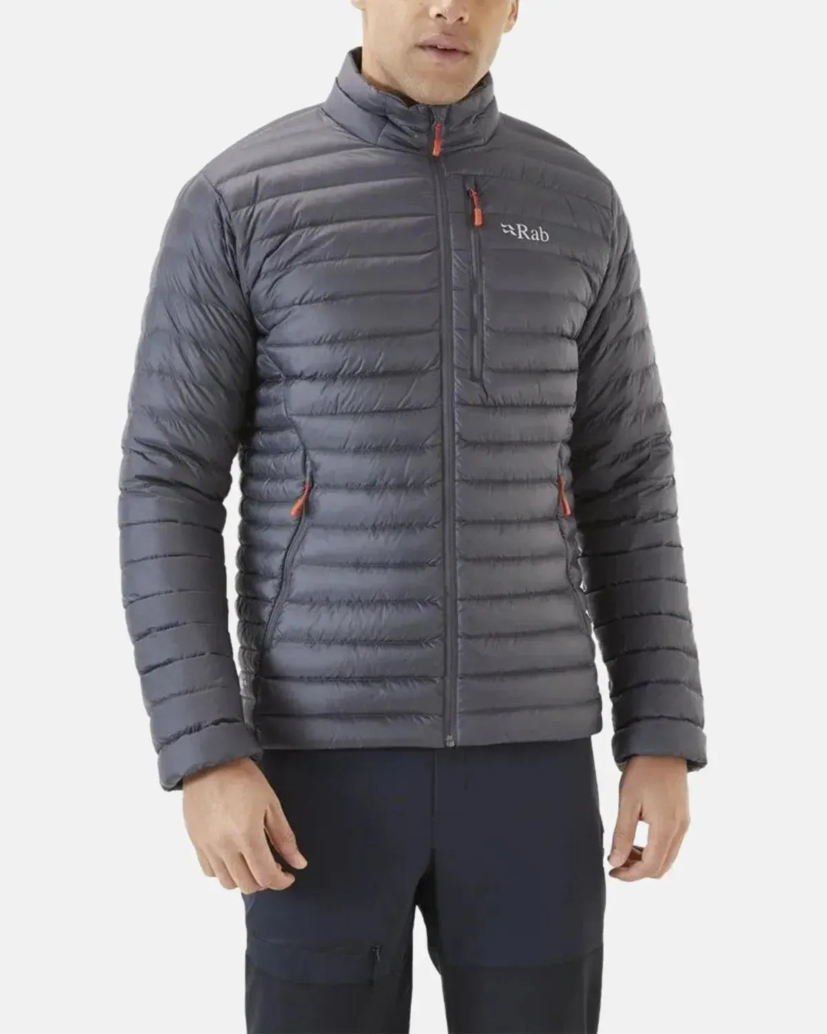 RAB-RAB MICROLIGHT DOWN JACKET GRAPHENE-NORTHERN THREADS DESIGNER MENSWEAR