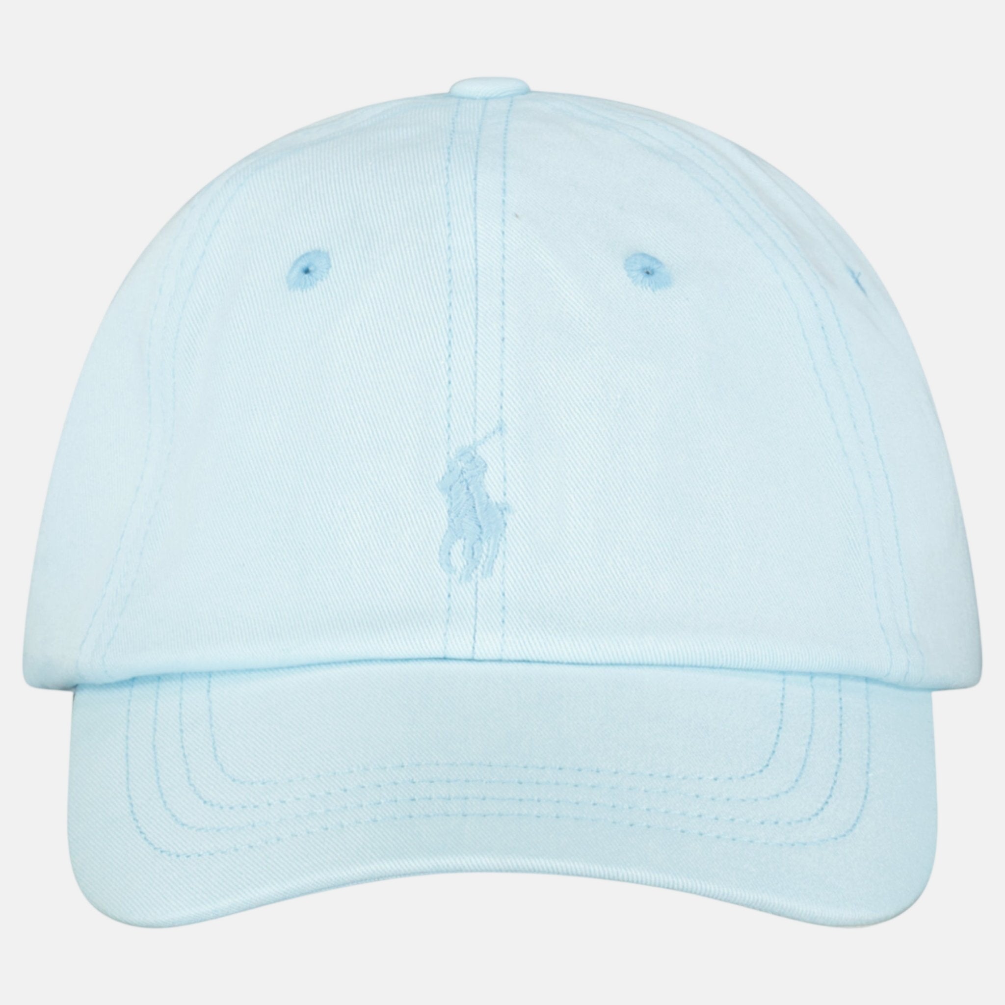 Ralph Lauren Cotton Chino Baseball Cap Blue - O15 - northern threads uk