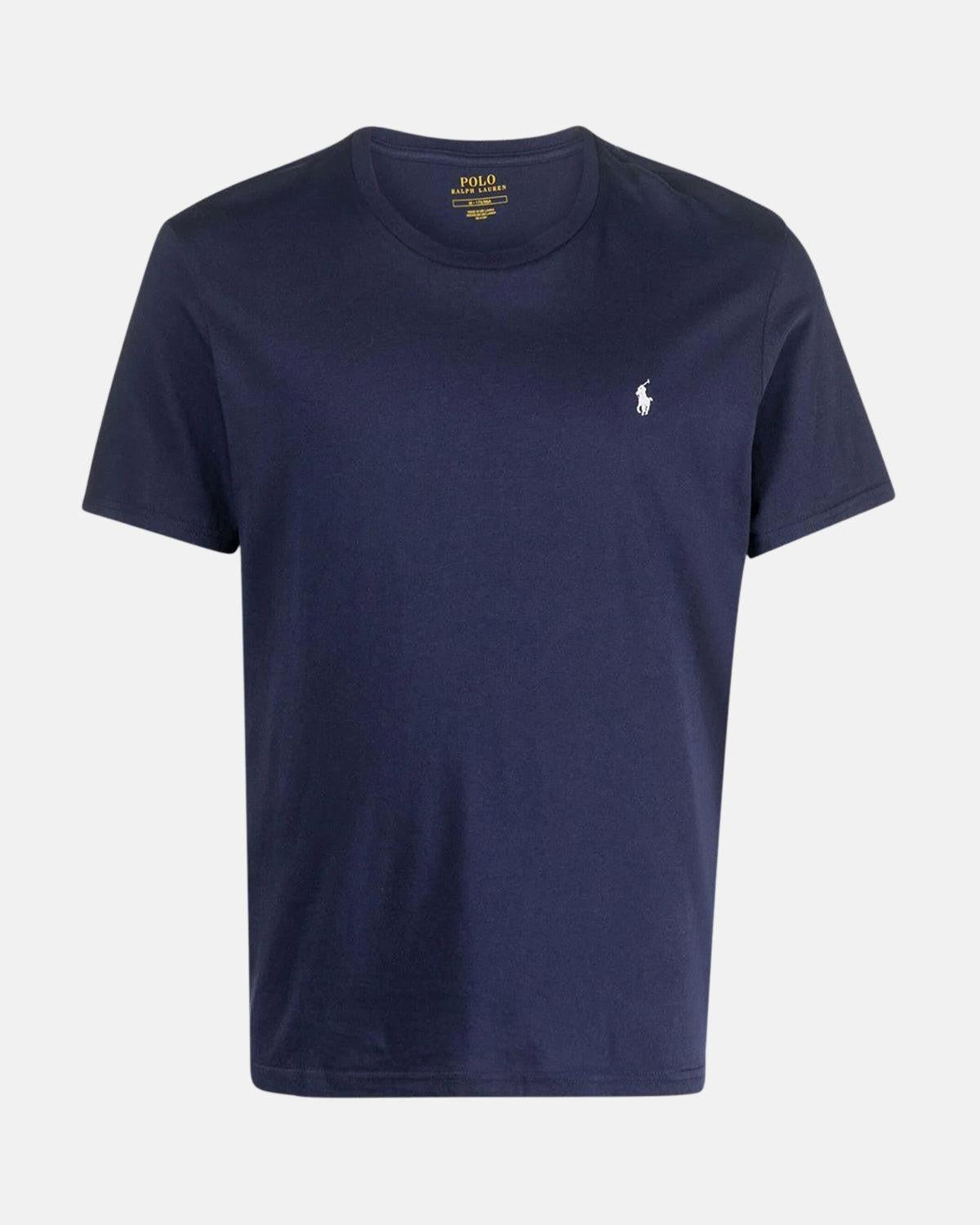 RALPH LAUREN COTTON JERSEY T - SHIRT NAVY - northern threads