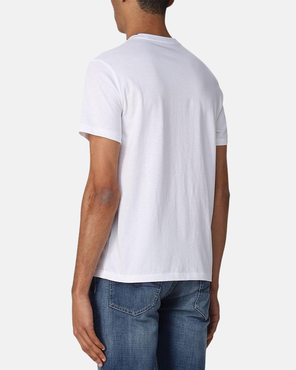 RALPH LAUREN COTTON JERSEY T - SHIRT WHITE - RALPH-LAUREN-714844756-004-S - northern threads uk