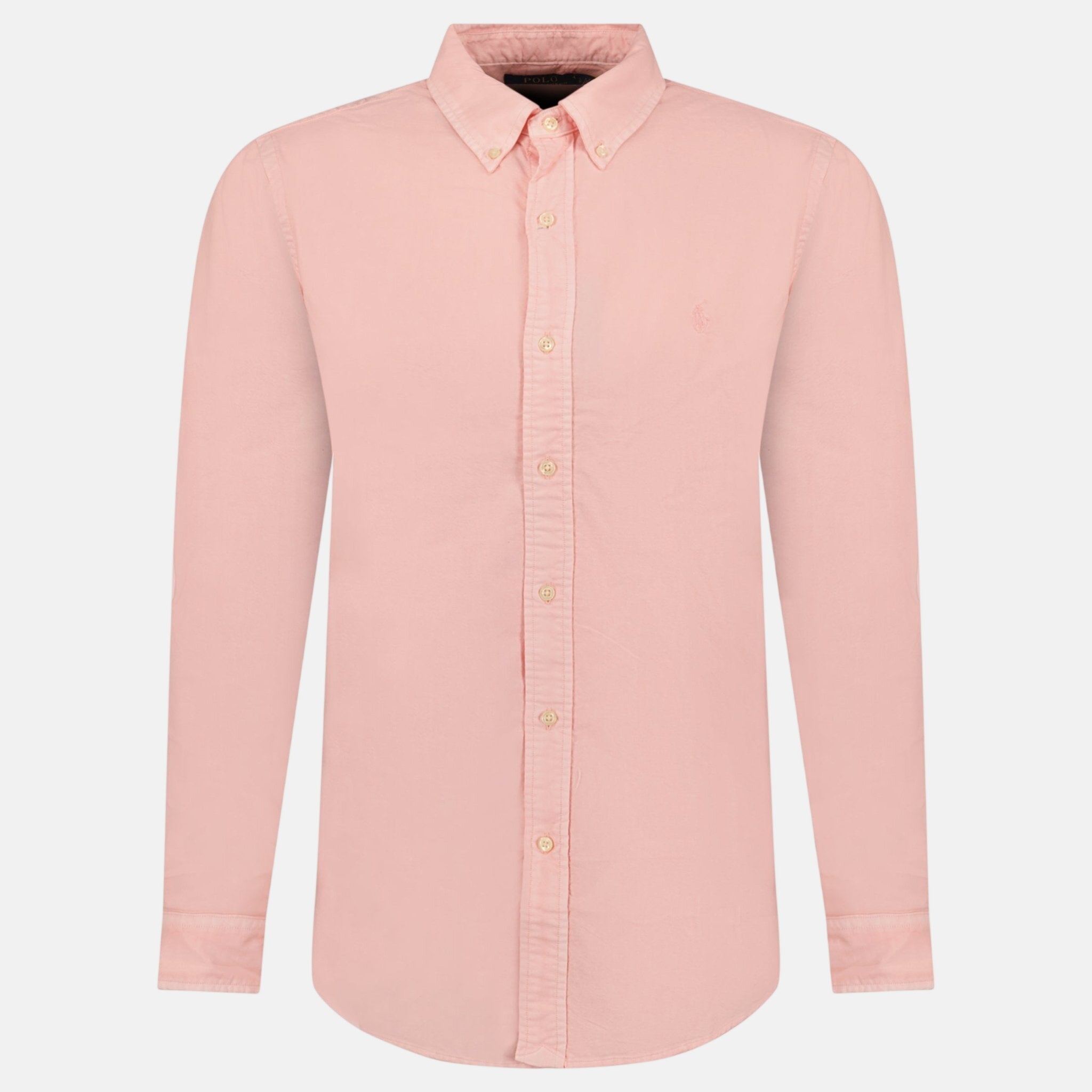 Ralph Lauren Custom Fit Long Sleeve Sport Shirt Rose - Aq1 - northern threads uk