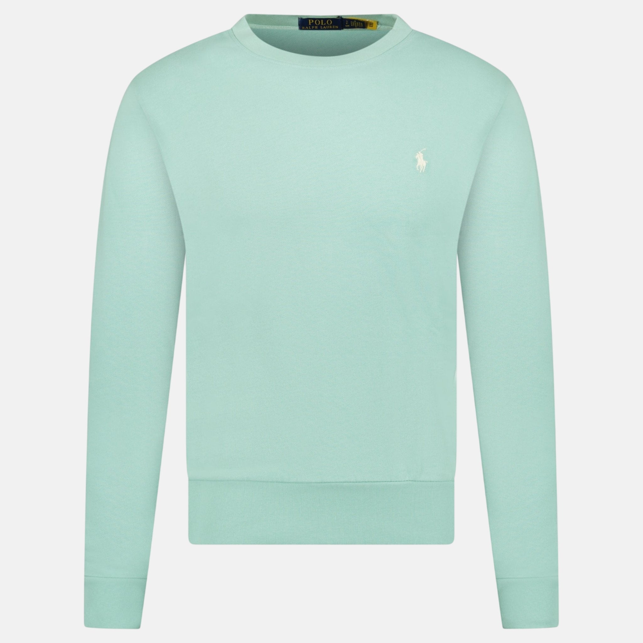 Ralph Lauren Long Sleeve Sweatshirt Celadon - O16 - northern threads uk