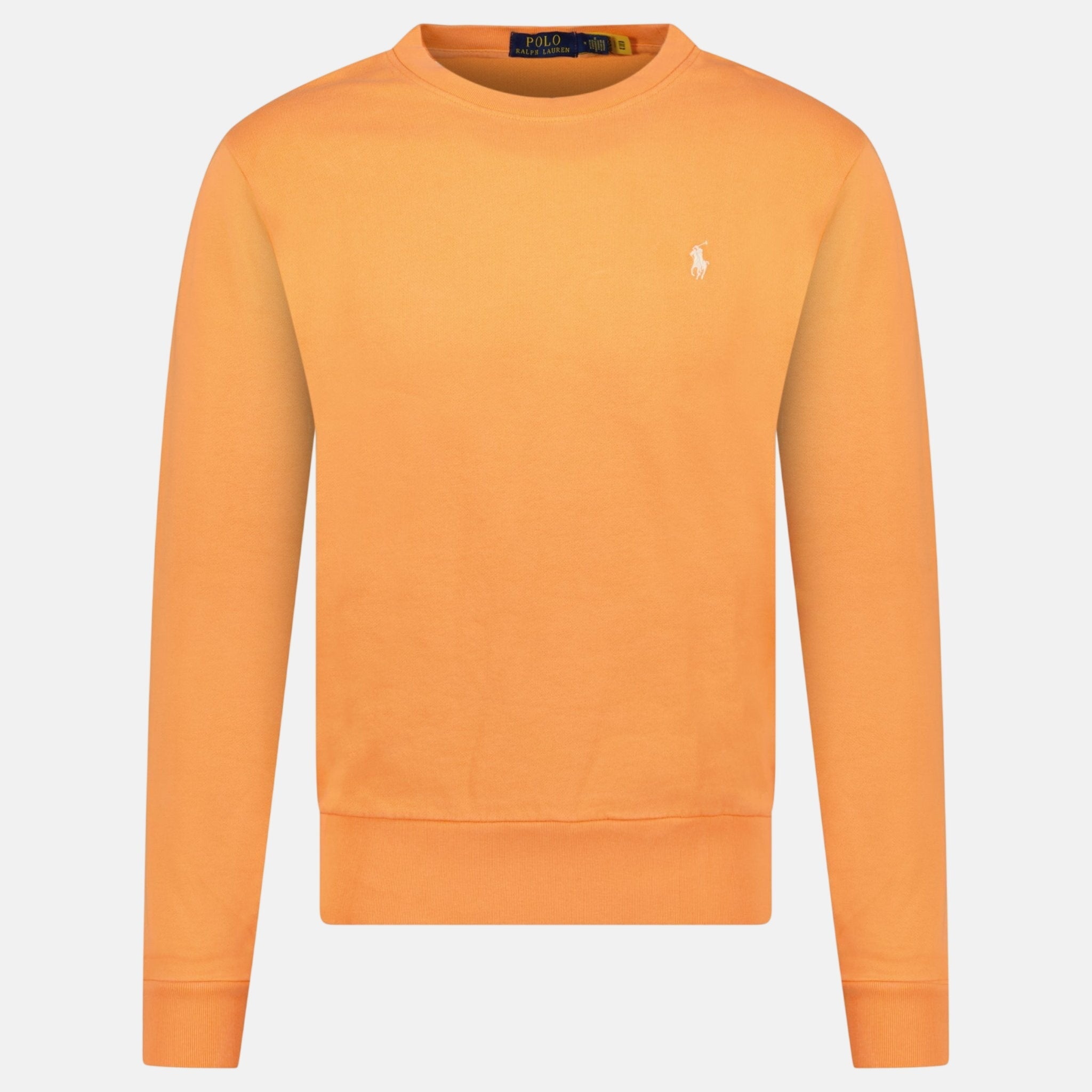 Ralph Lauren Long Sleeve Sweatshirt Classic Peach - O16 - northern threads uk