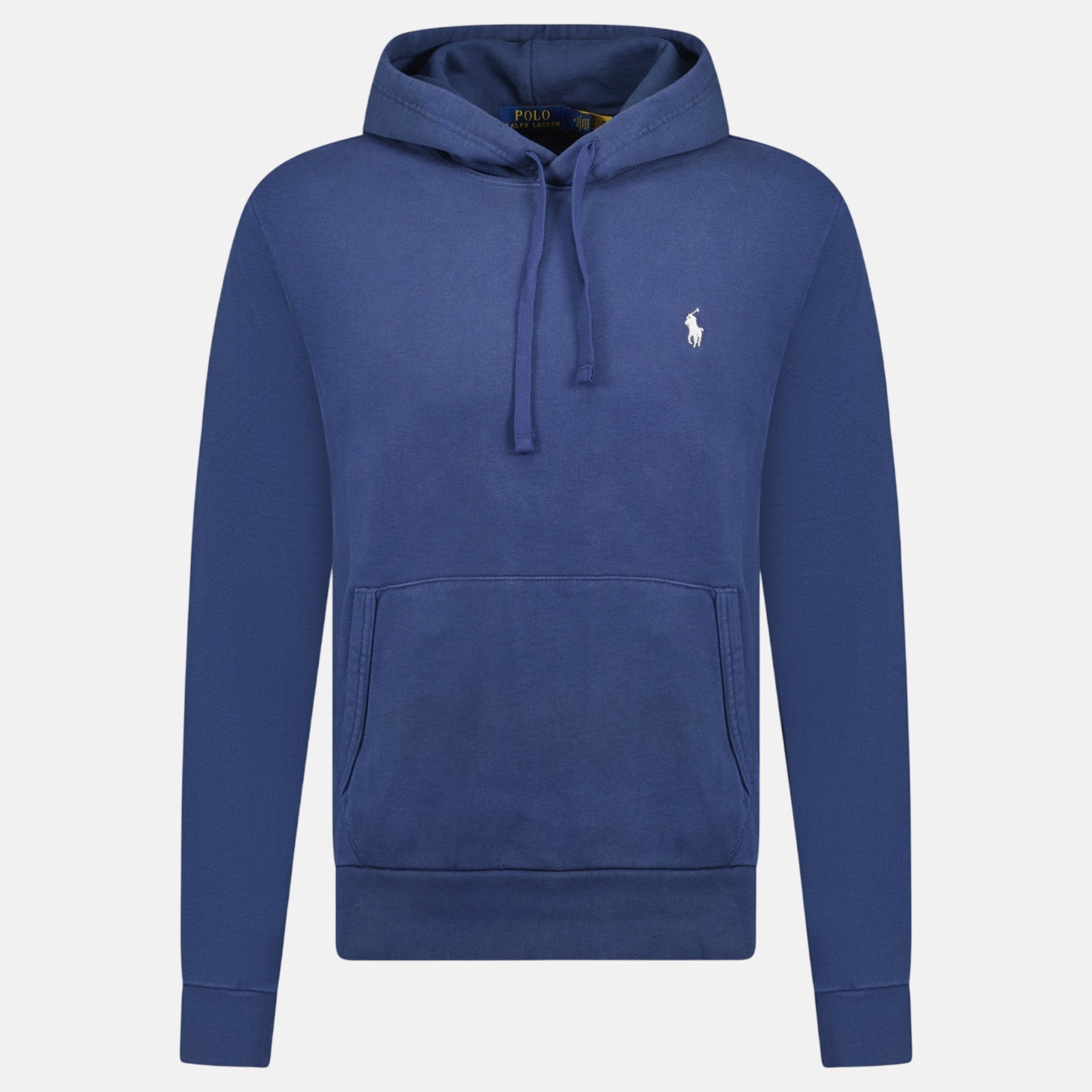Ralph Lauren Loopback Fleece Hoodie Cruise Navy - sku-53541508350333 - northern threads uk