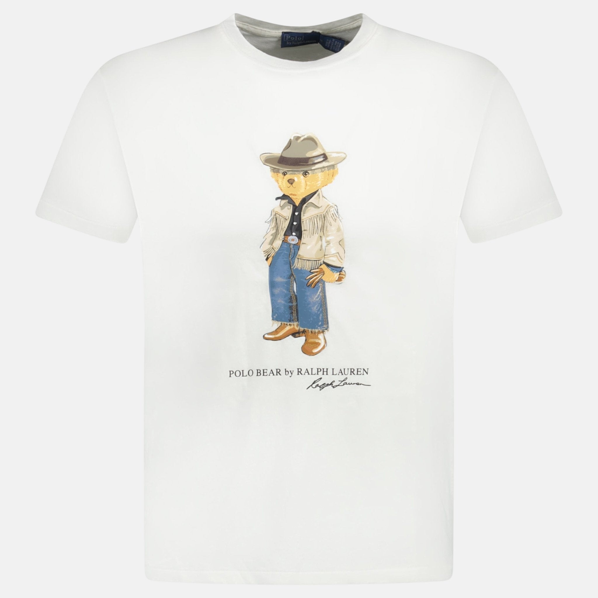 Ralph Lauren Polo Bear Cotton Jersey T-Shirt White - sku-53539028697469 - northern threads uk