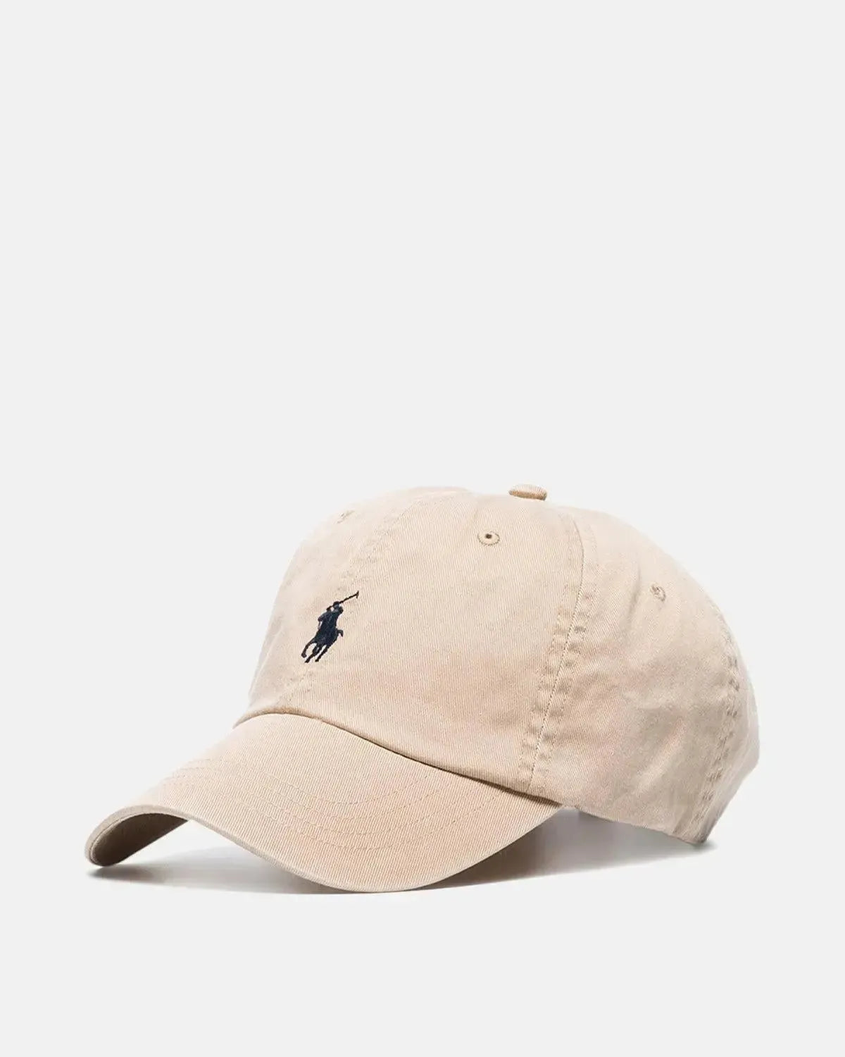 RALPH LAUREN-RALPH LAUREN COTTON CHINO BASEBALL CAP NUBUCK-NORTHERN THREADS DESIGNER MENSWEAR