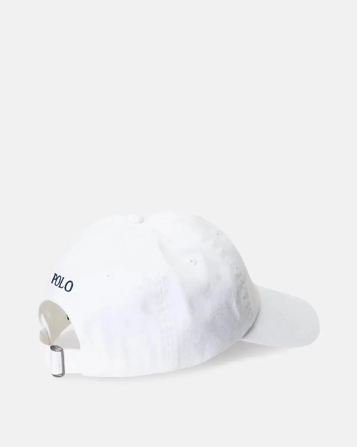 RALPH LAUREN-RALPH LAUREN COTTON CHINO BASEBALL CAP WHITE-NORTHERN THREADS DESIGNER MENSWEAR