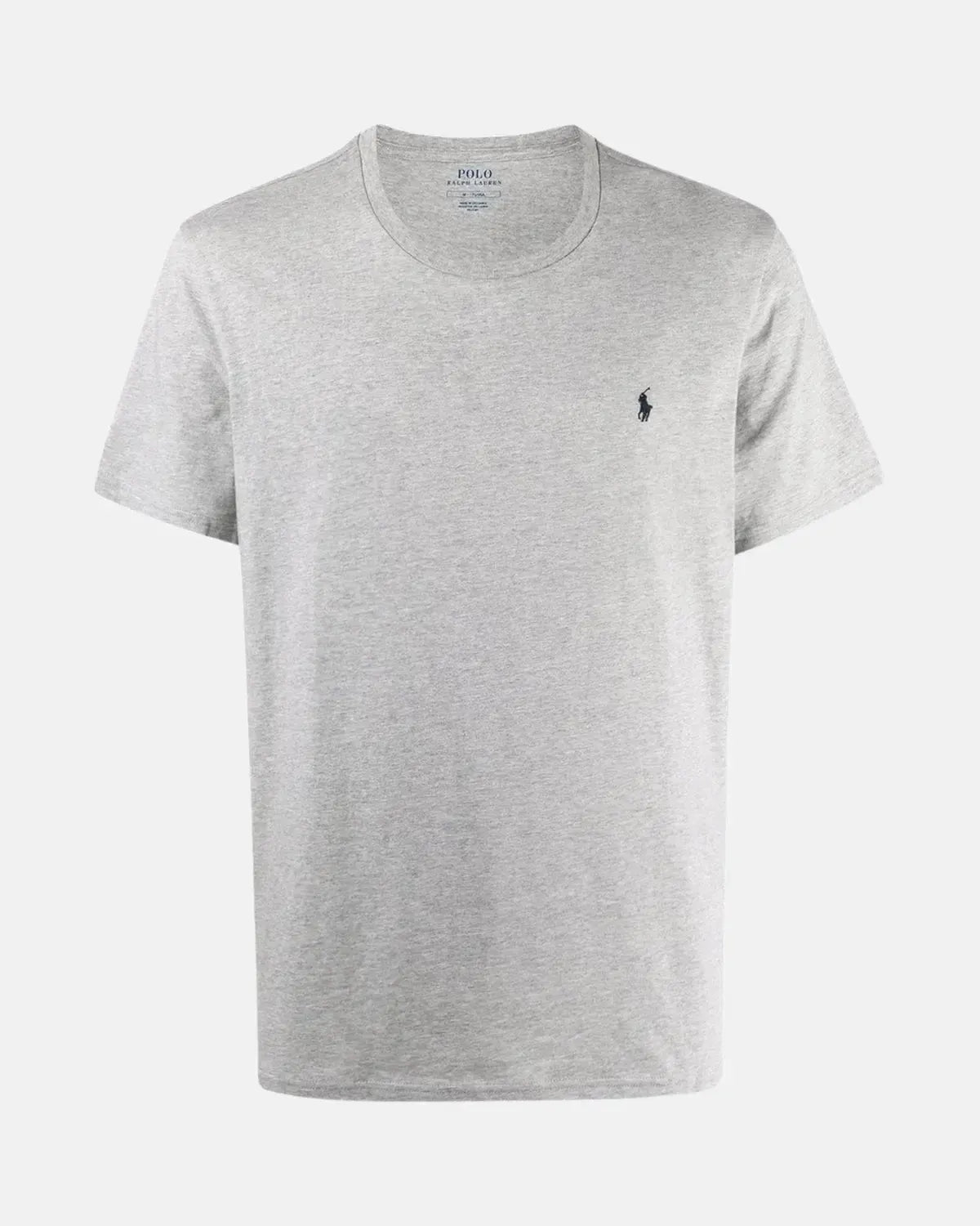 RALPH LAUREN-RALPH LAUREN COTTON JERSEY T-SHIRT ANDOVER HEATHER-NORTHERN THREADS DESIGNER MENSWEAR