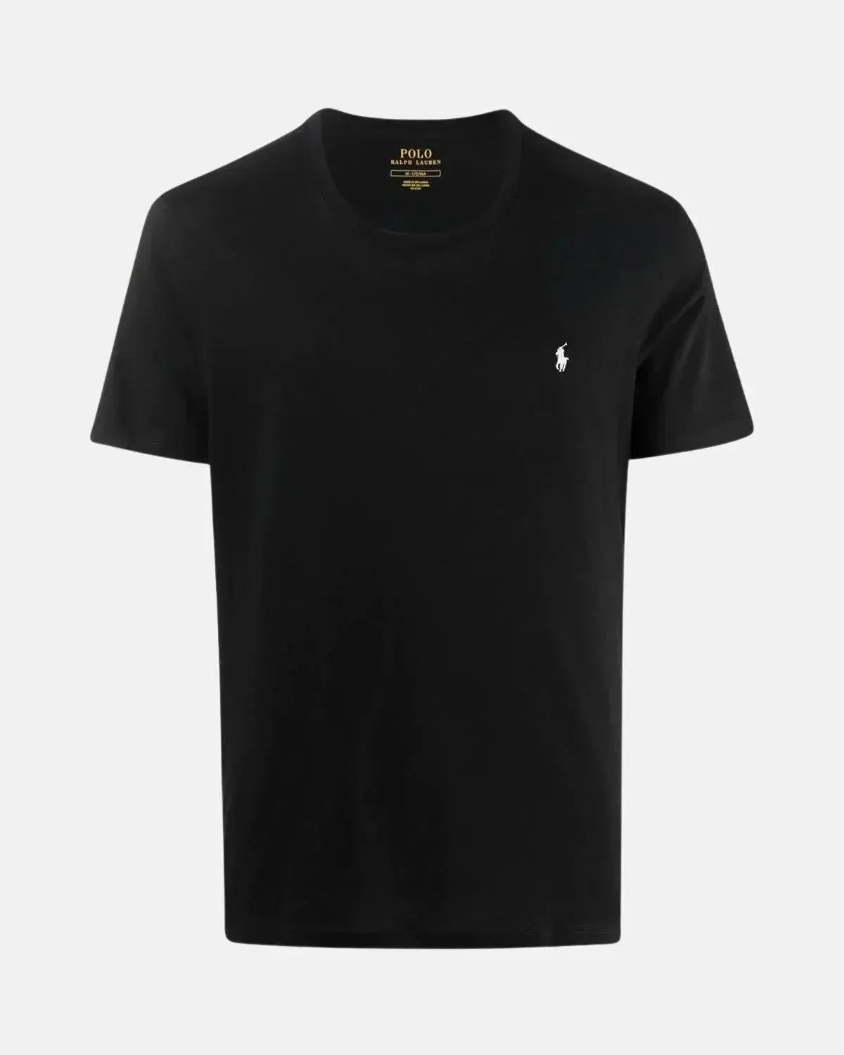 RALPH LAUREN-RALPH LAUREN COTTON JERSEY T-SHIRT BLACK-NORTHERN THREADS DESIGNER MENSWEAR