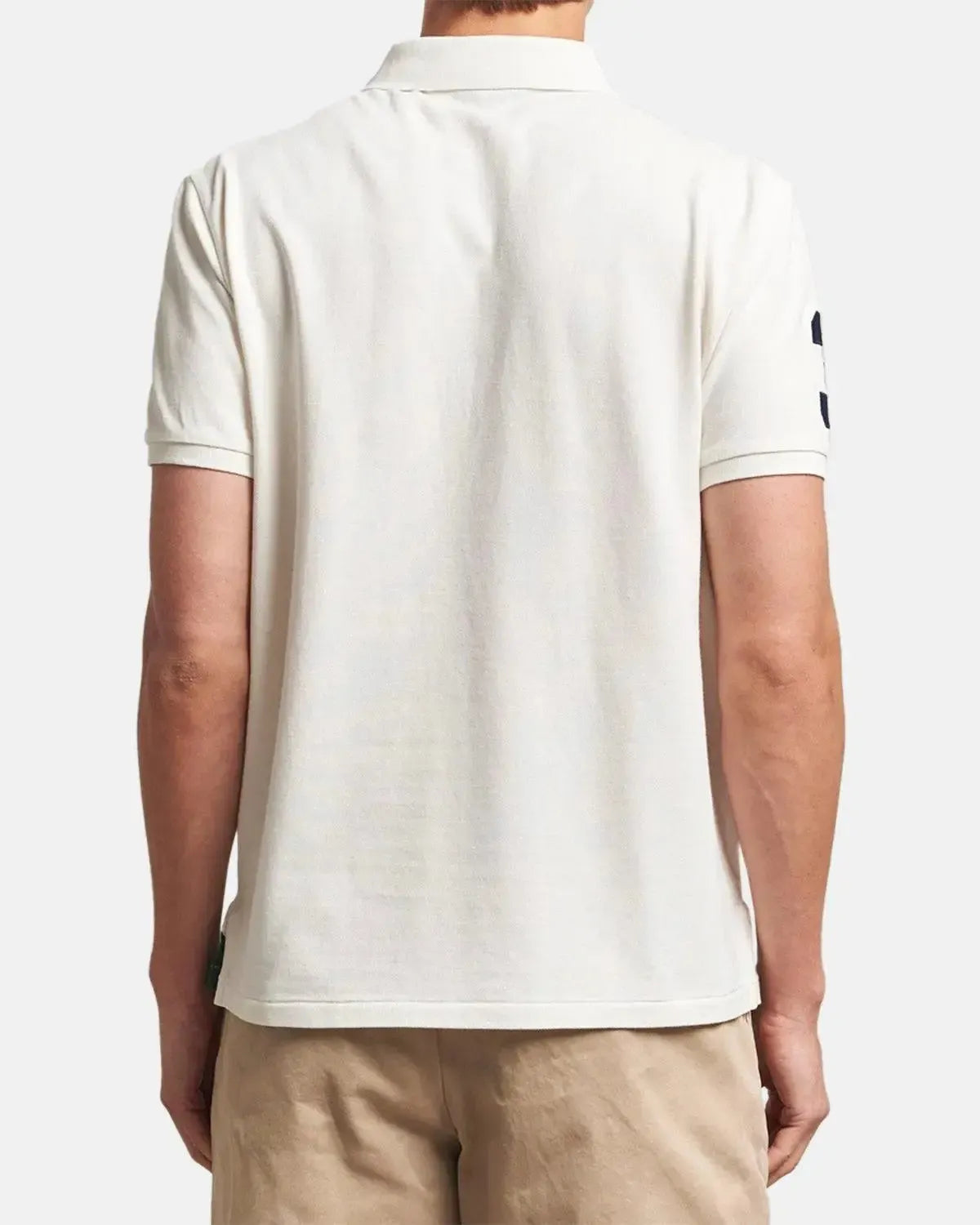RALPH LAUREN-RALPH LAUREN CUSTOM SLIM FIT TEAM COLOURS POLO SHIRT NEVIS WASHED FOREST-NORTHERN THREADS DESIGNER MENSWEAR