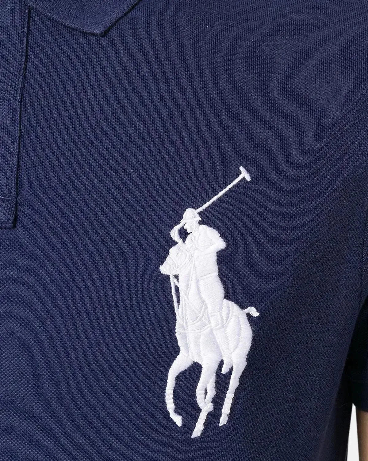 RALPH LAUREN-RALPH LAUREN CUSTOM SLIM FIT TEAM POLO SHIRT NEWPORT NAVY-NORTHERN THREADS DESIGNER MENSWEAR