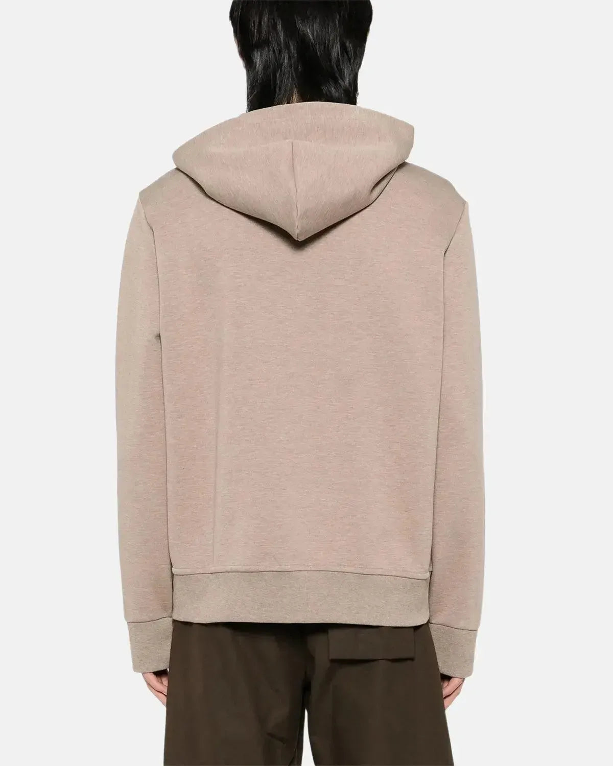 RALPH LAUREN-RALPH LAUREN DOUBLE KNIT ZIP HOODIE ADIRONDACK HEATHER-NORTHERN THREADS DESIGNER MENSWEAR