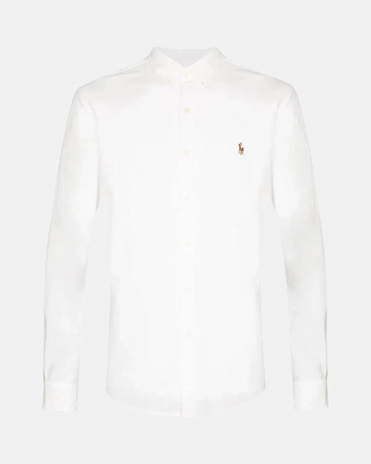 RALPH LAUREN-RALPH LAUREN SLIM FIT OXFORD SHIRT WHITE-NORTHERN THREADS DESIGNER MENSWEAR