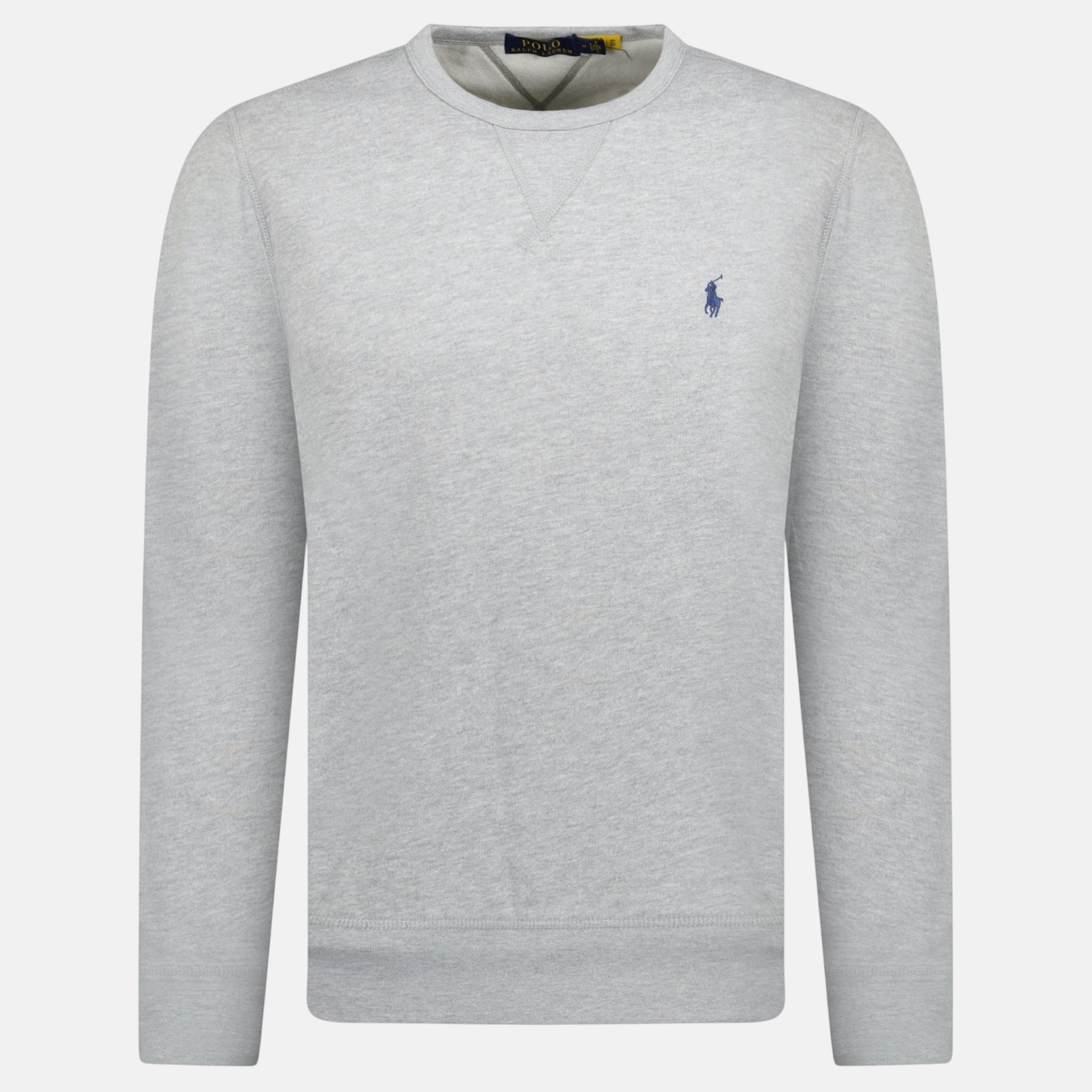 Ralph Lauren RL Fleece Sweatshirt Grey - sku-53541256364413 - northern threads uk