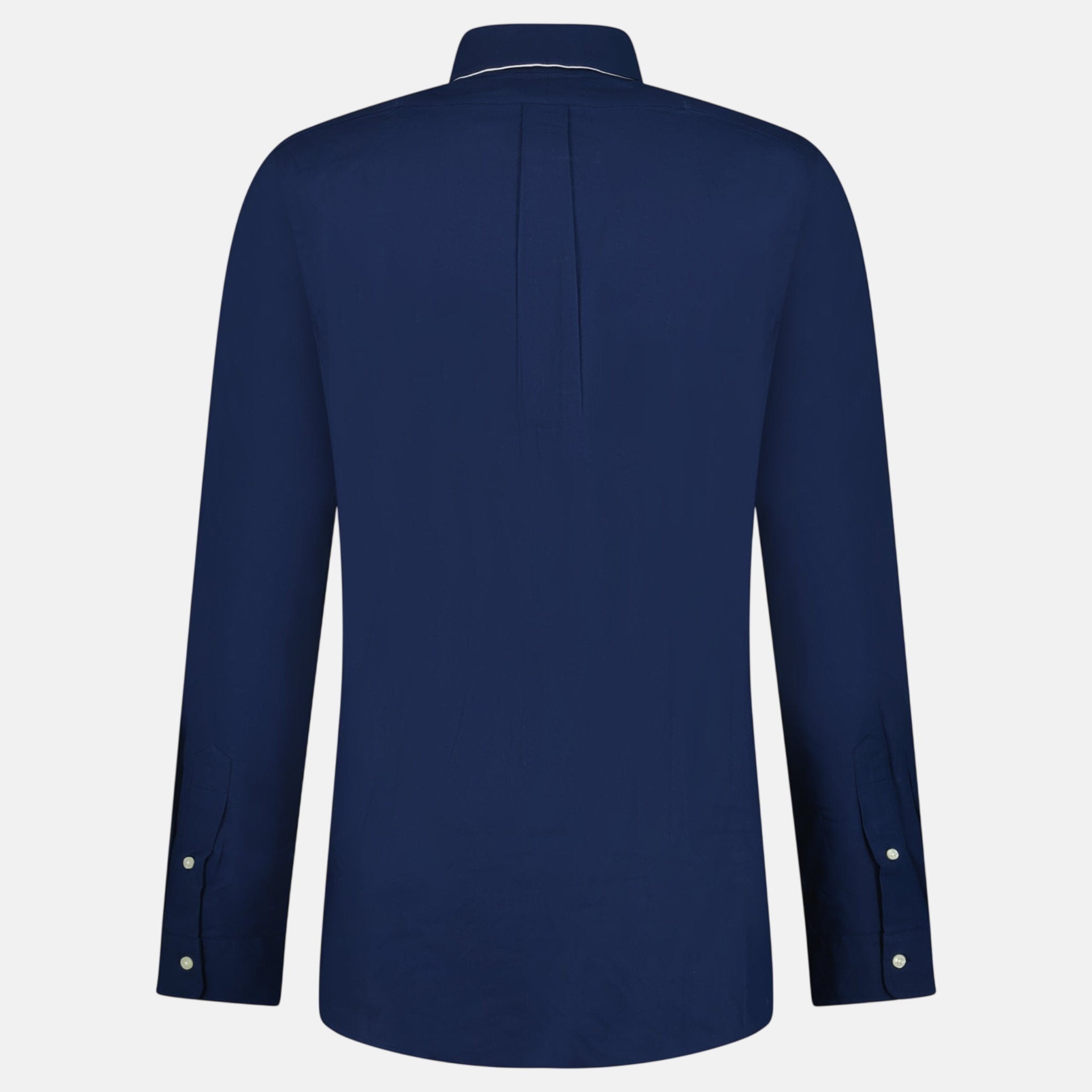 Ralph Lauren Slim Fit Stretch Oxford Shirt Navy - sku-56328319566205 - northern threads uk