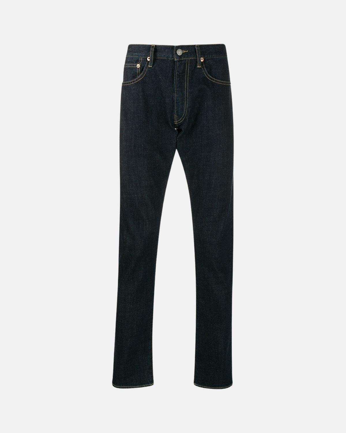 RALPH LAUREN SULLIVAN SLIM FIT STRETCH DENIM JEANS DARK RINSE - RALPH-LAUREN-710751050-001-32-34 - northern threads uk