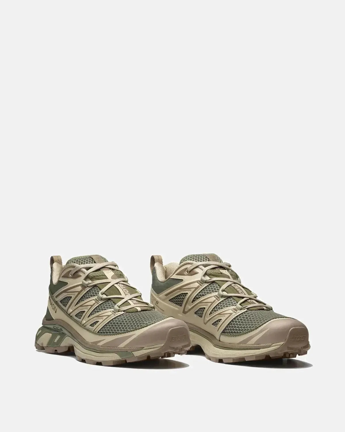 SALOMON-SALOMON XT-6 EXPANSE SNEAKERS DEEP LICHEN GREEN CEMENT-NORTHERN THREADS DESIGNER MENSWEAR