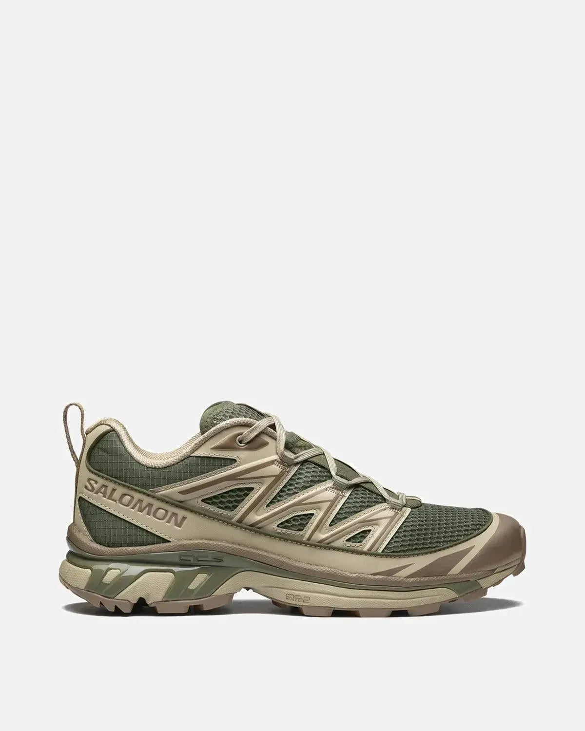 SALOMON-SALOMON XT-6 EXPANSE SNEAKERS DEEP LICHEN GREEN CEMENT-NORTHERN THREADS DESIGNER MENSWEAR