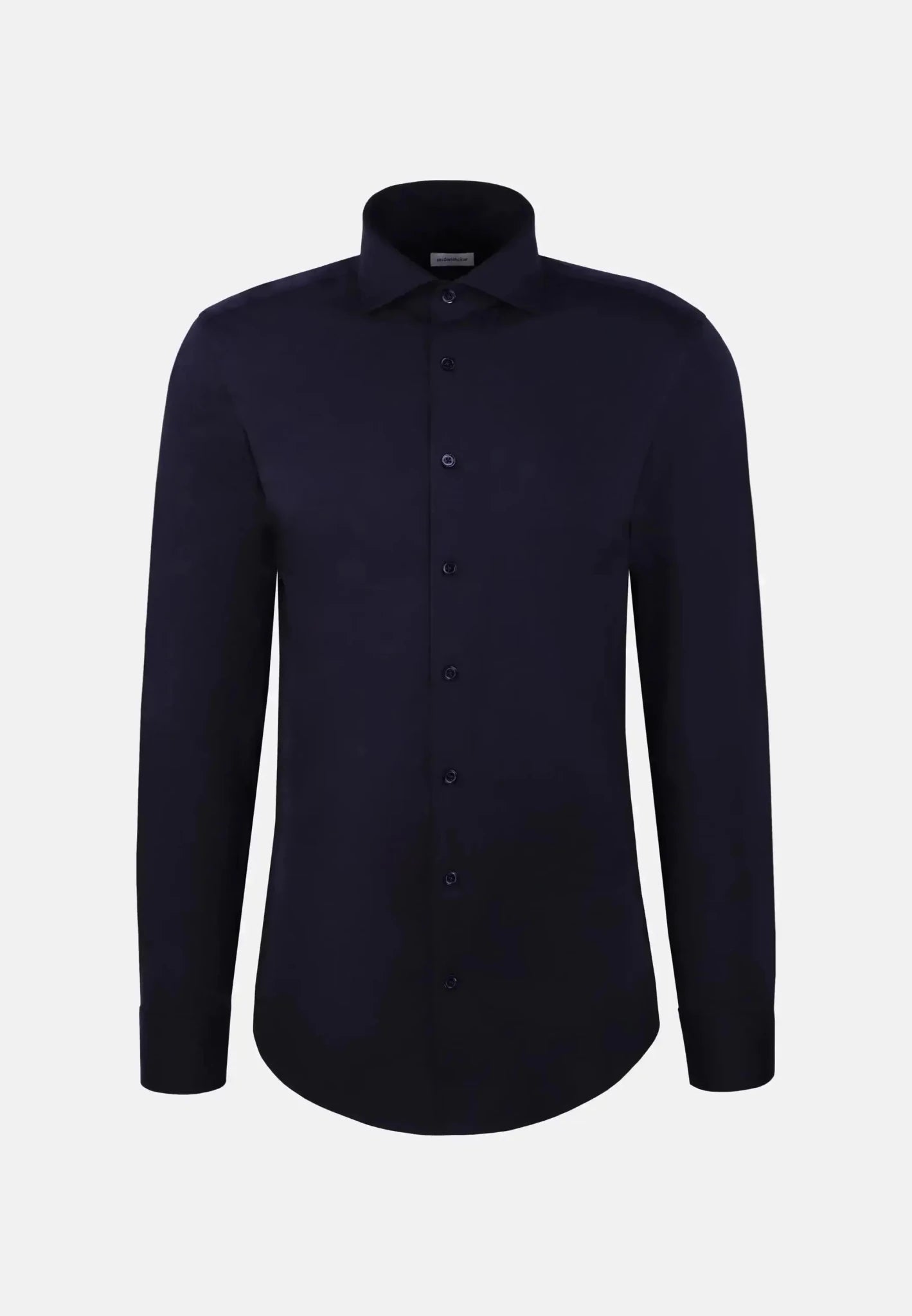 Seidensticker Regular Fit Kent Collar Jersey Shirt Dark Blue - 01.849003-19-38 - northern threads uk