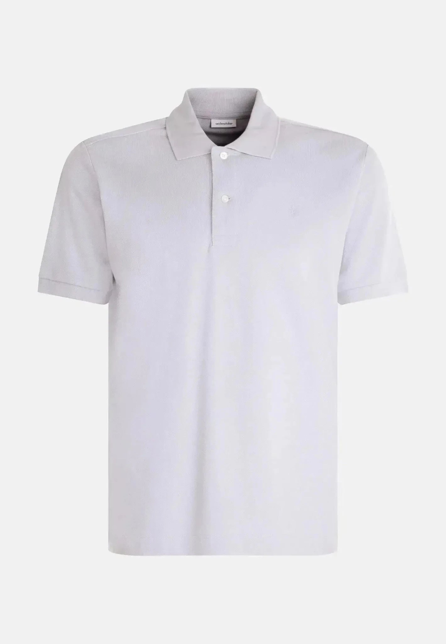 Seidensticker Regular Fit Pique Polo Shirt Light Blue - 01.199530-11-S - northern threads uk