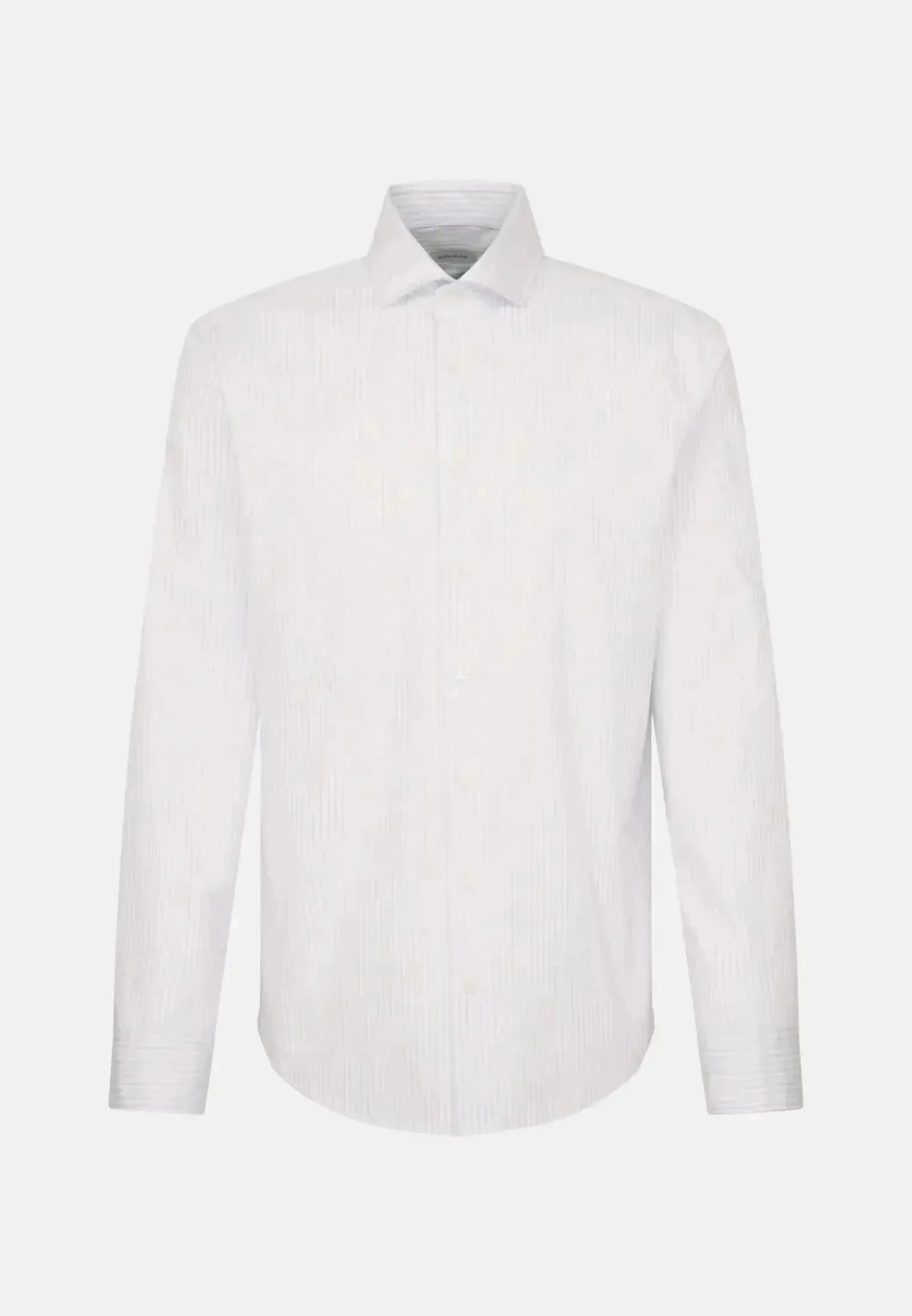 Seidensticker Regular Fit Spread Kent Striped Casual Shirt Light Blue - 01.146697-10-38 - northern threads uk