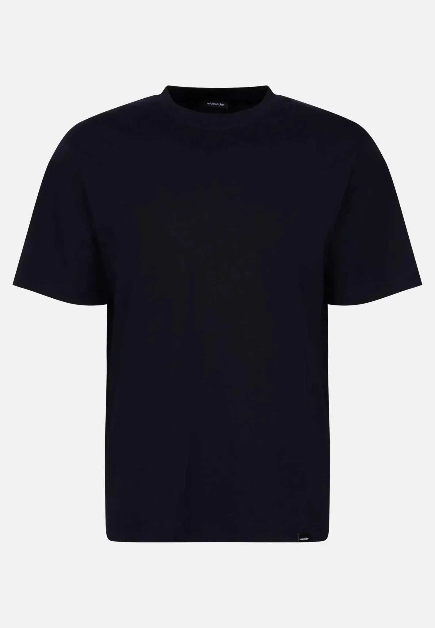 Seidensticker Single Jersey T-Shirt Dark Blue - 01.140100-19-S - northern threads uk