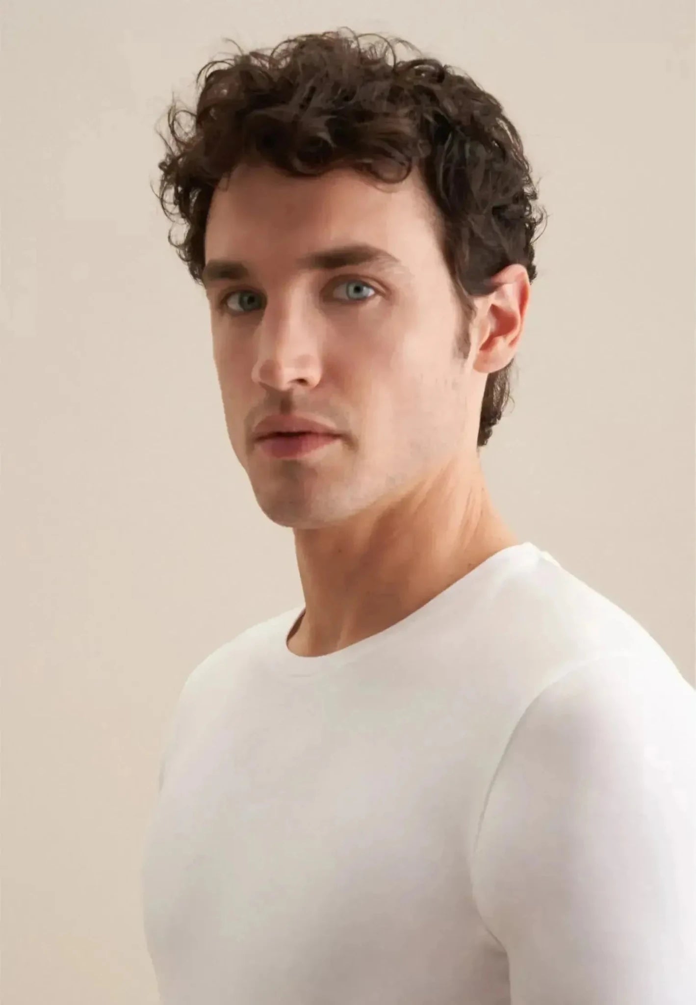 Seidensticker Stretch Cotton T-Shirt White - northern threads