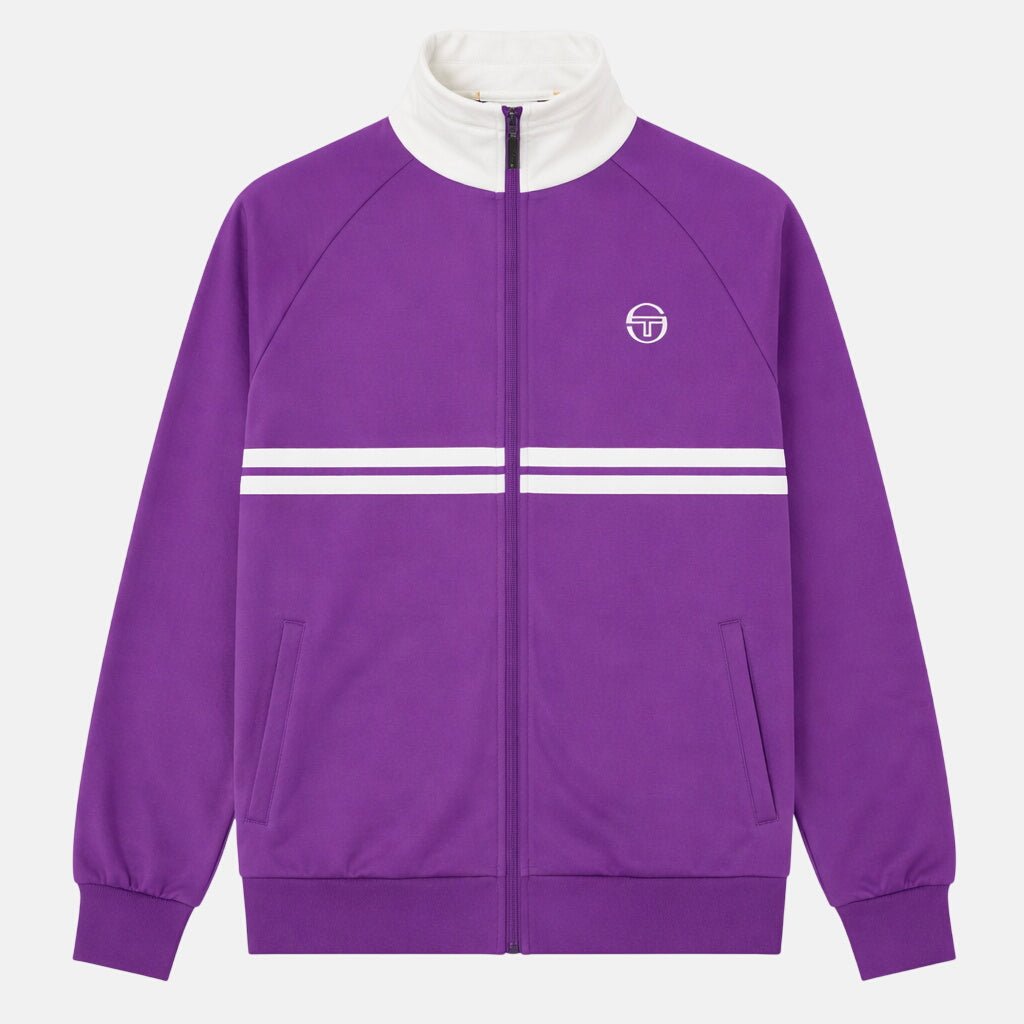 Sergio Tacchini Dallas Track Top Jacket Pansy Gardenia - SPR1202-M - northern threads uk
