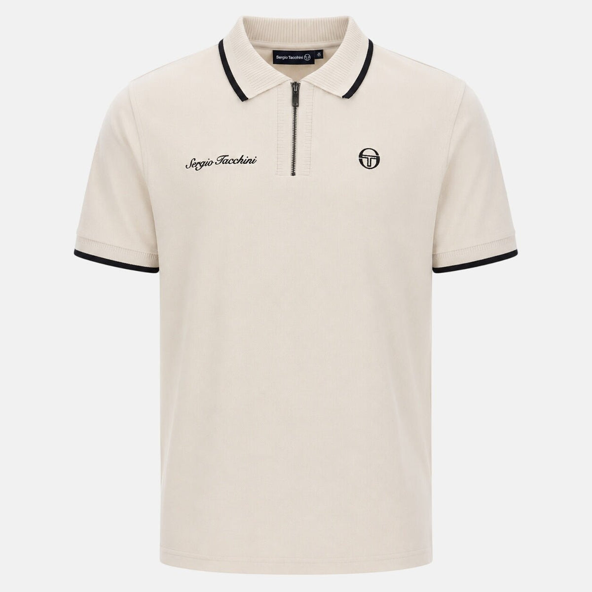 Sergio Tacchini Davide Polo Shirt Peyote | Northern Threads Designer Menswear