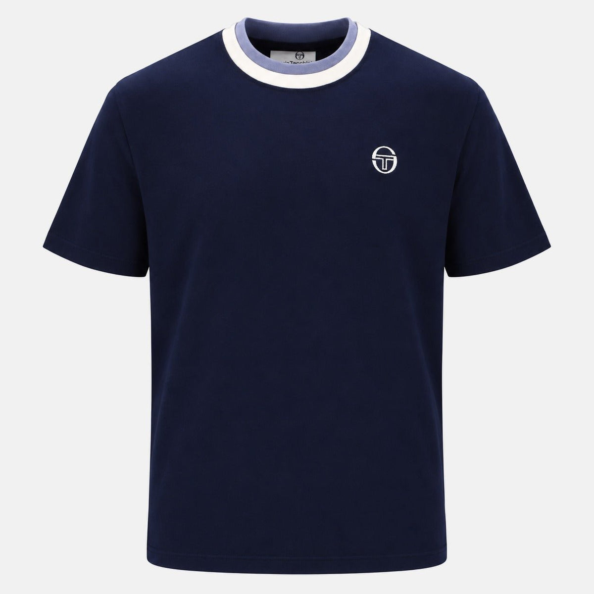 Sergio Tacchini Davo T-Shirt Maritime Blue | Northern Threads Designer Menswear