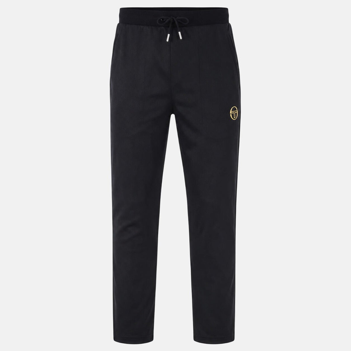 Sergio Tacchini Varena Track Pant Joggers Black/Gold Lurex | Northern Threads Designer Menswear