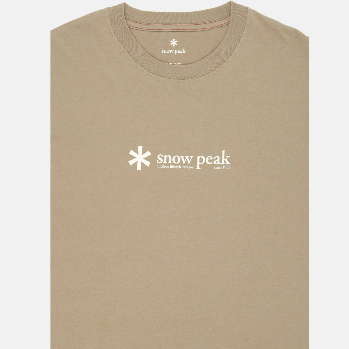Snow Peak Soft Cotton Logo Short Sleeve T-Shirt Pro | Northern Threads Designer Menswear