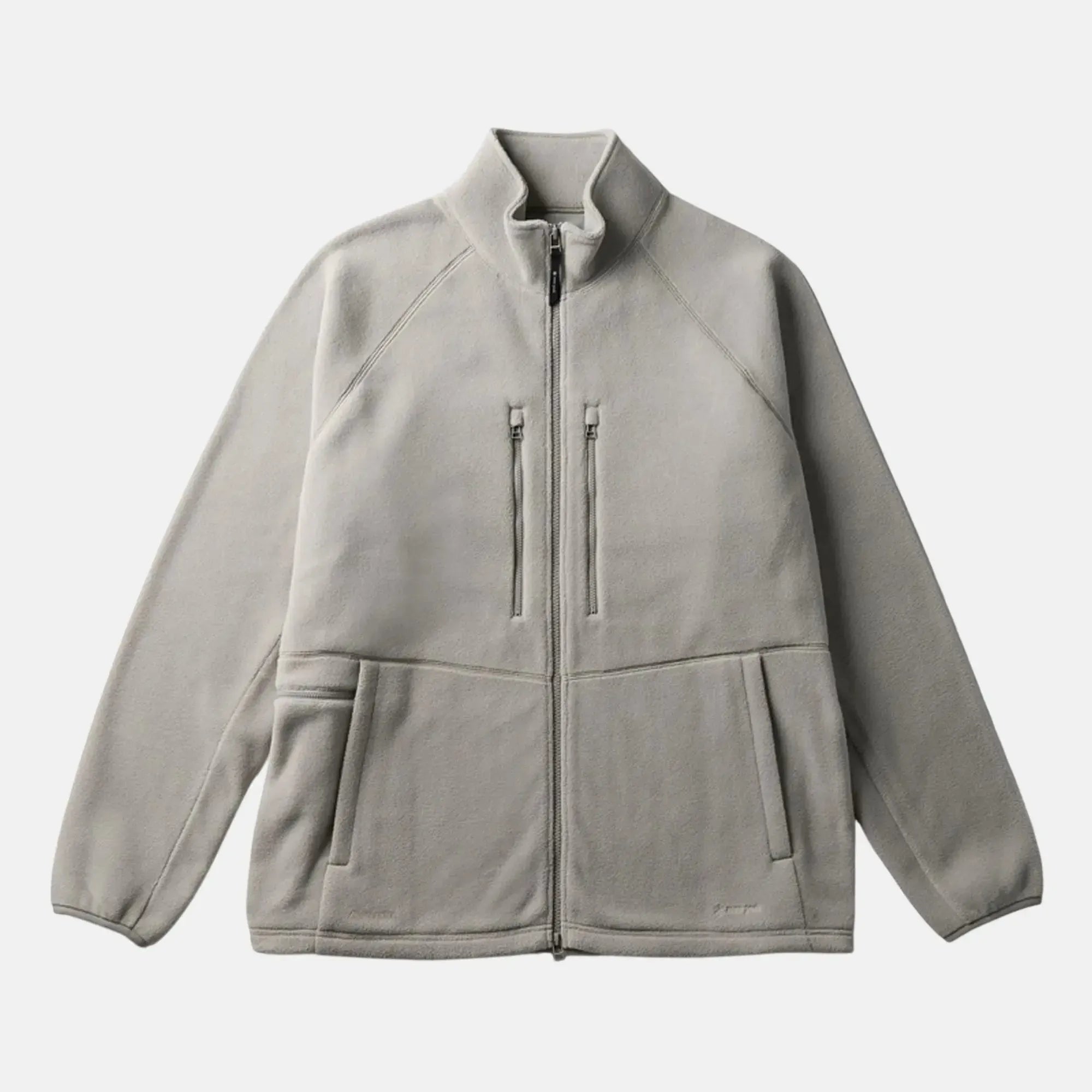 Snow Peak Water - Repellent Fleece Jacket Light Grey - SPR906-M - northern threads uk