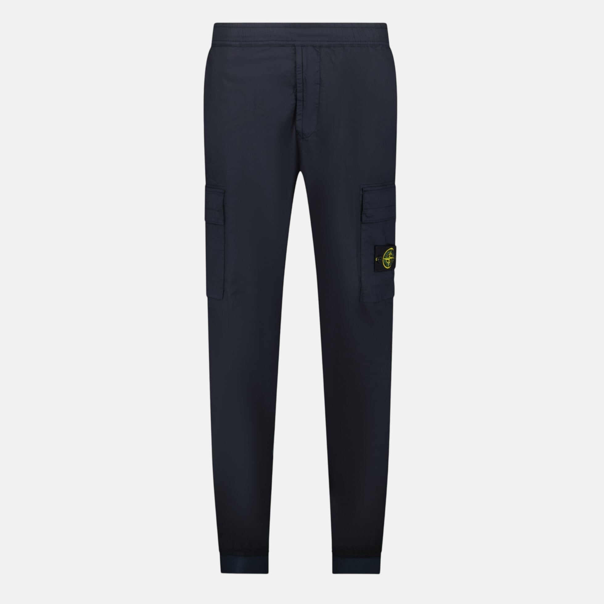 Stone Island Cuffed Cargo Trousers Navy - A14 - northern threads uk